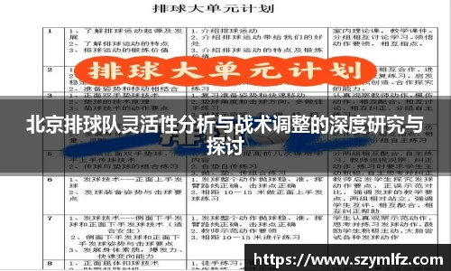 北京排球队灵活性分析与战术调整的深度研究与探讨